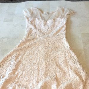 Juniors sz S Peach Dress